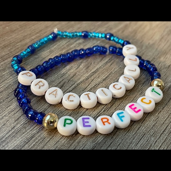 Mary Poppins Disney Themed Inspired Bracelet Stack Set Practically Perfect - Picture 3 of 5